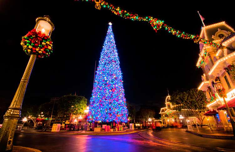 Guideposts: Disneyland's tree stands 60 feet tall and is decorated with more than 1,800 ornaments and 70,000 lights